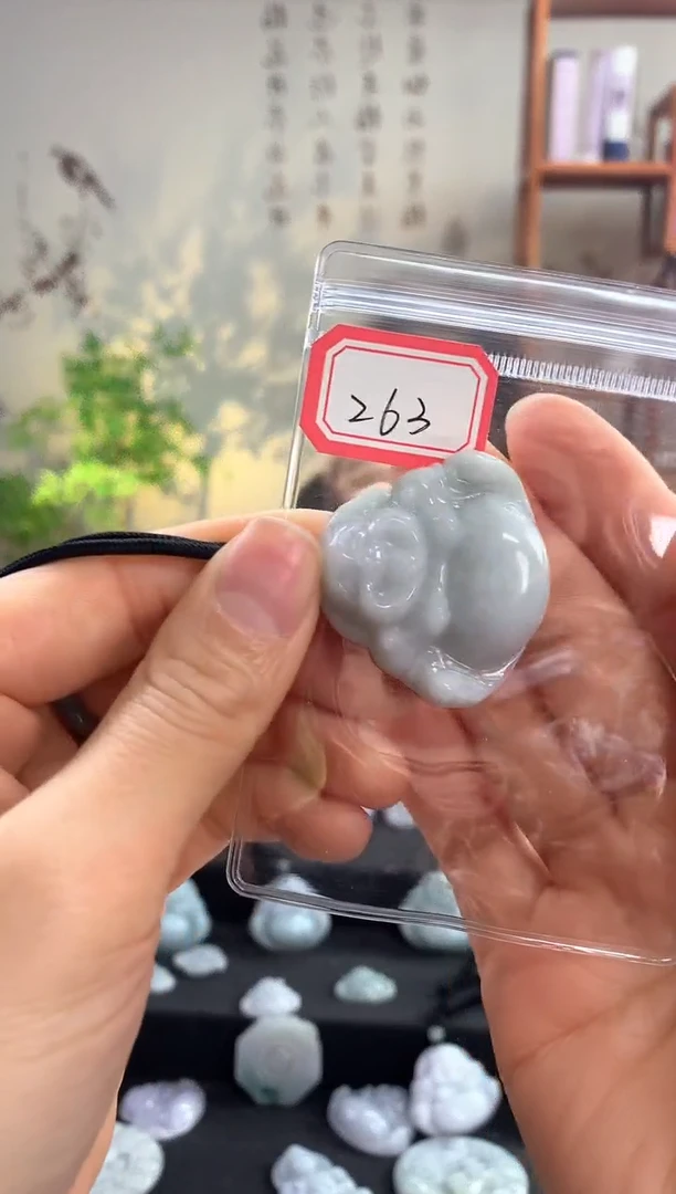 【闪购商品】翡翠颈饰未镶嵌佛公263