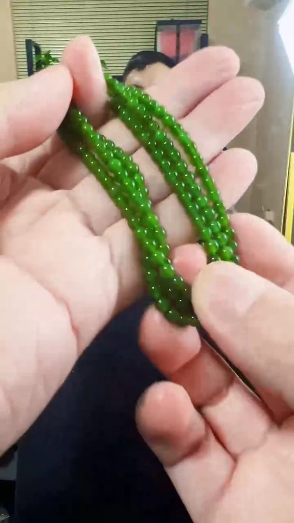 项链未镶嵌和田玉（碧玉）4