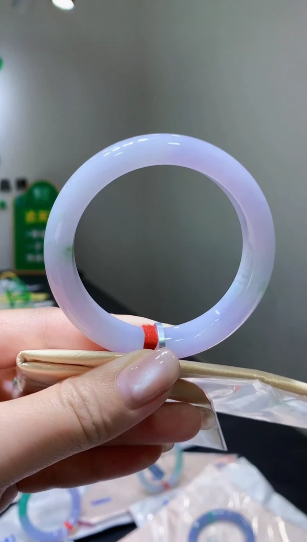 未镶嵌手镯翡翠k65天然A货缅甸翡翠55