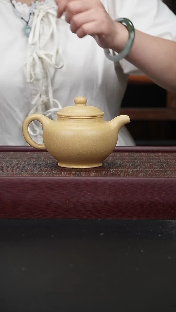 茶壶紫砂xj本绿 掇只