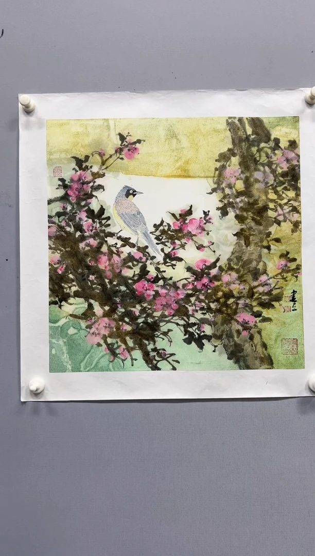 国画全球巡回展重彩写意宗师查建立
