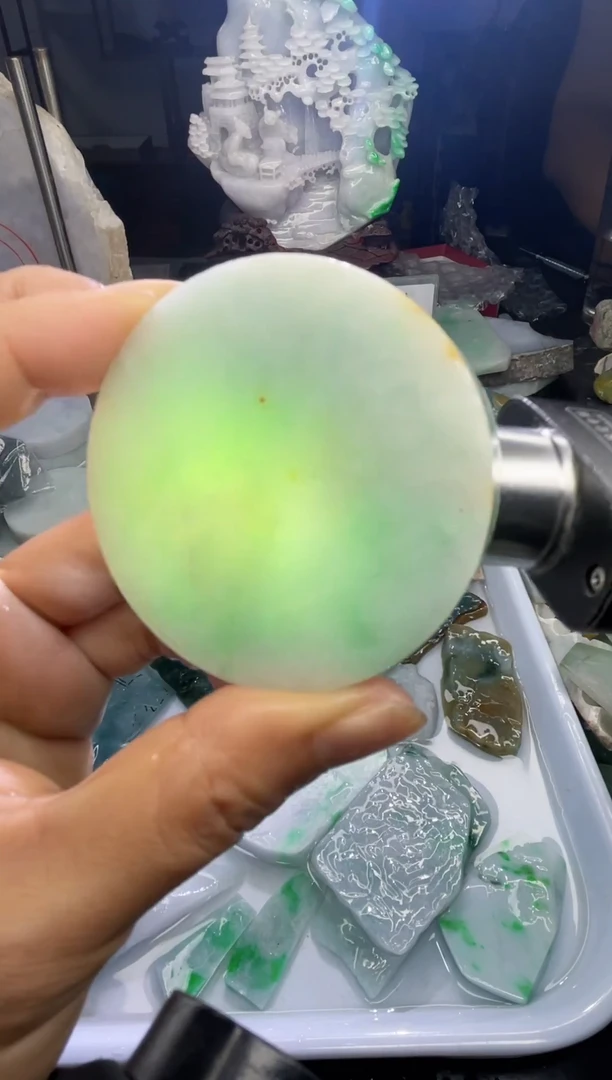 未镶嵌挂件翡翠天然缅甸翡翠A货