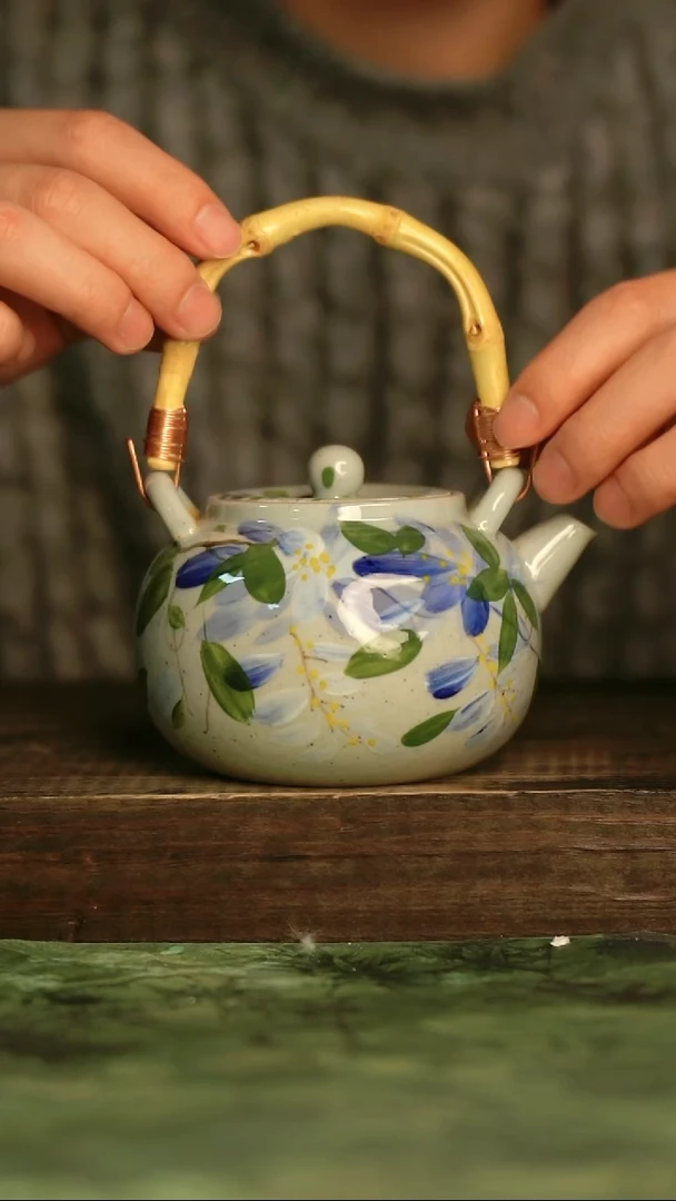 手工手绘瓷器青诗集手工手绘瓷器