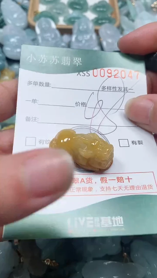 【闪购商品】翡翠颈饰未镶嵌闪购商品0092047