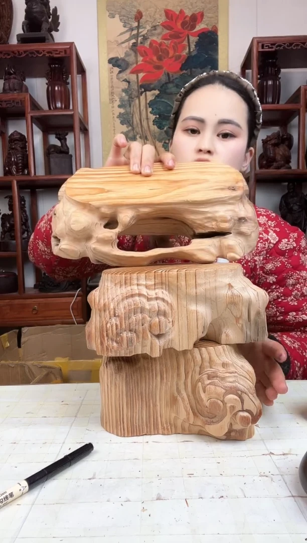 【闪购商品】木臻宝工艺随行底座