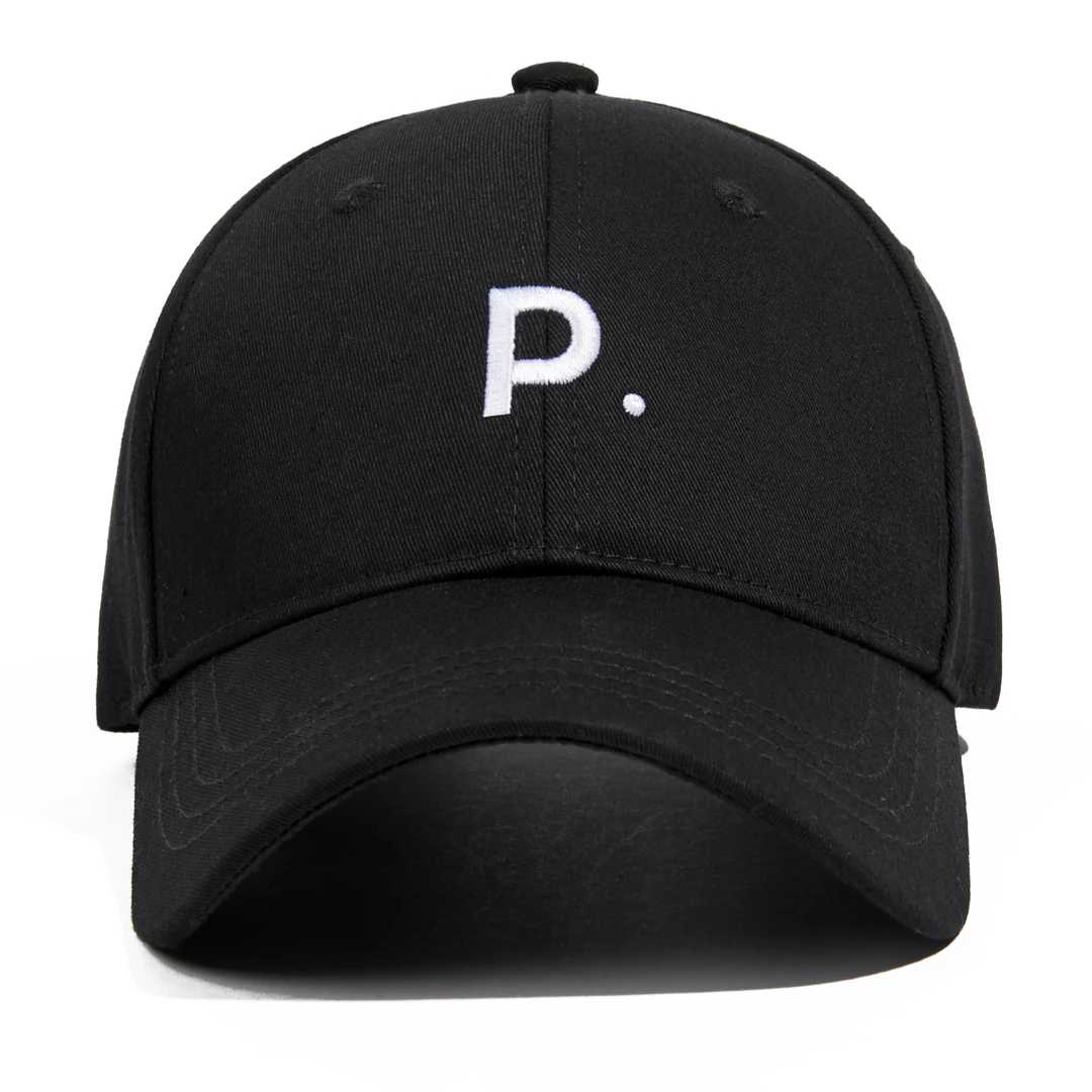 【硬顶韩风】62纯色字母刺绣棒球帽男女通用户外休闲嘻哈韩版ins帽