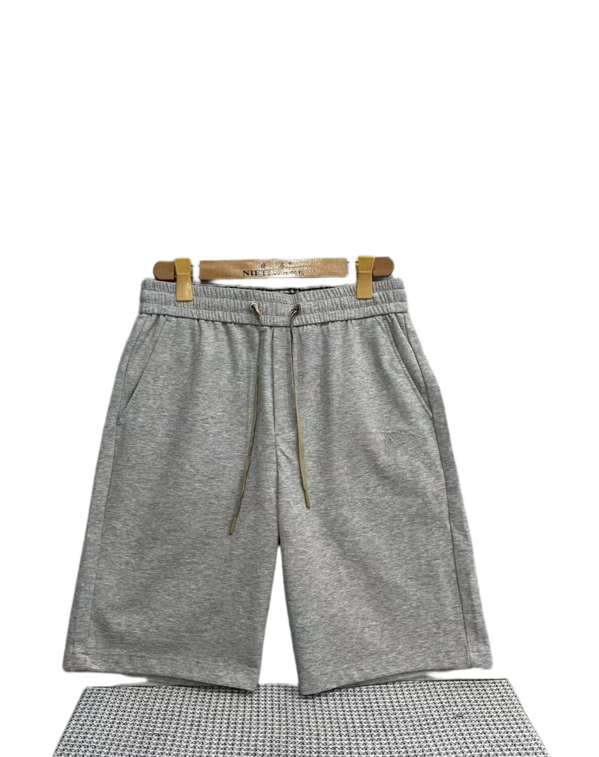 18229  男士  时尚  街头  松紧腰  高级感  休闲  短裤