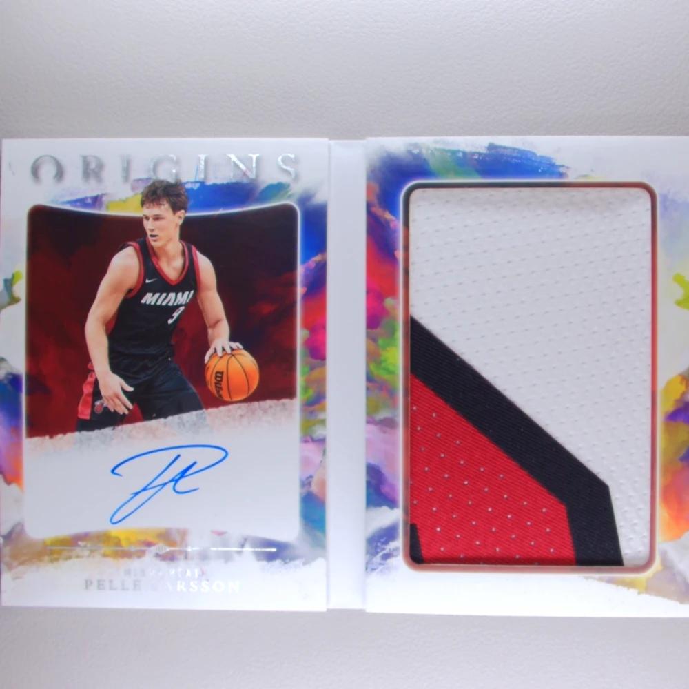 佩莱拉尔森 起源 小书 10编 签字  帕尼尼NBA国宝手提签字球星卡