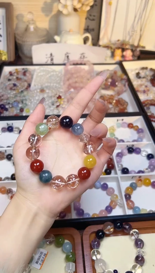 未镶嵌手串水晶1