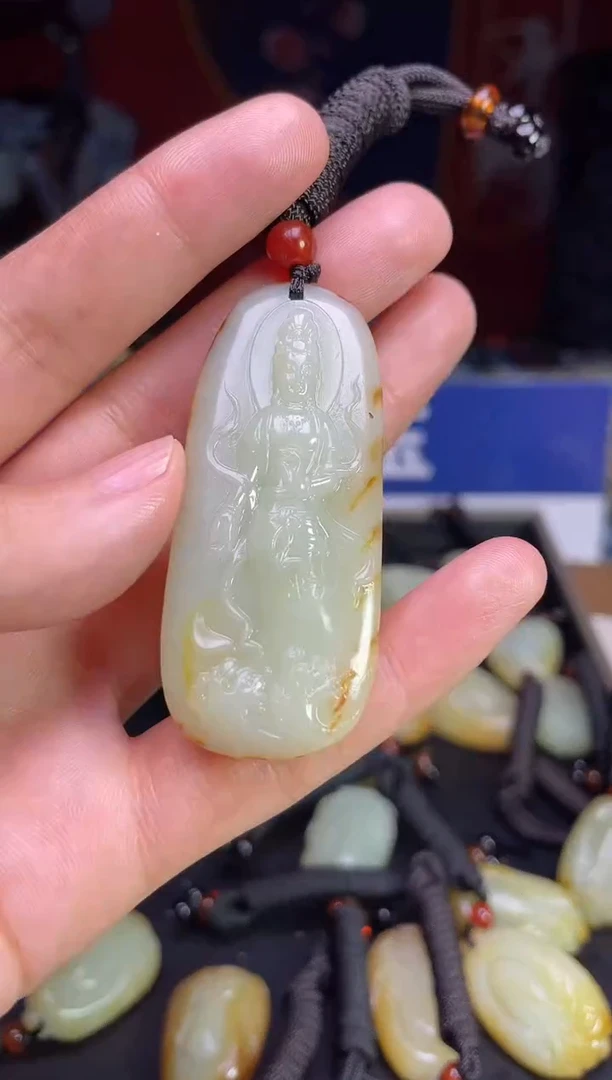 颈饰未镶嵌和田玉123