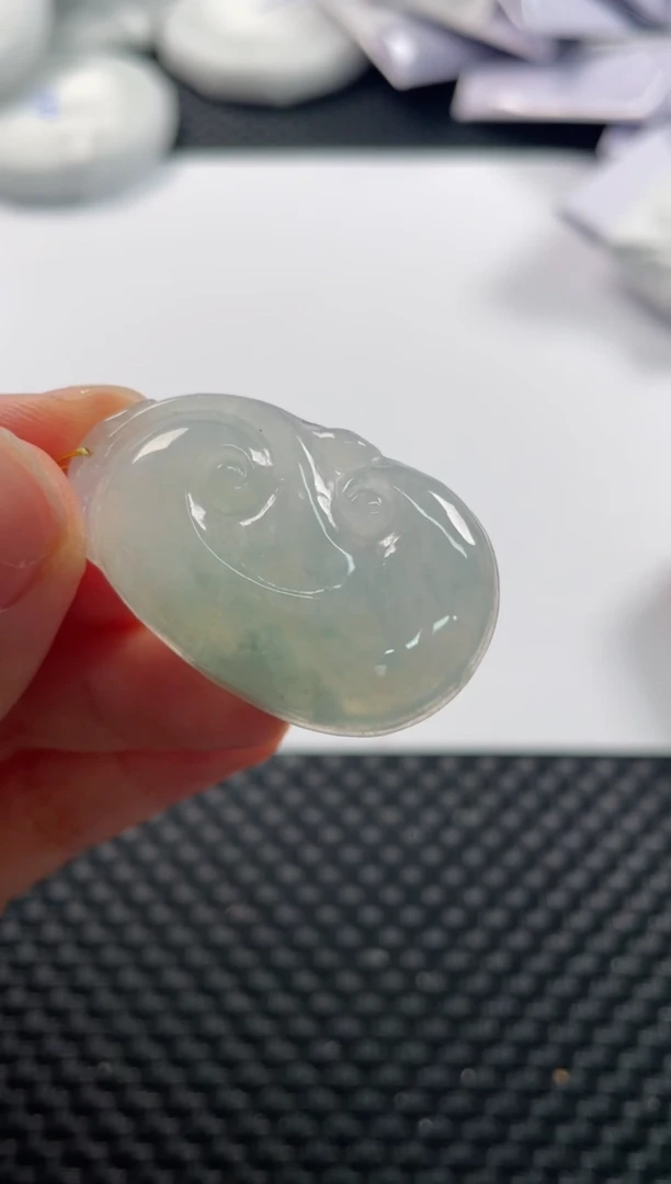 颈饰未镶嵌翡翠基地发货H 5227 如意