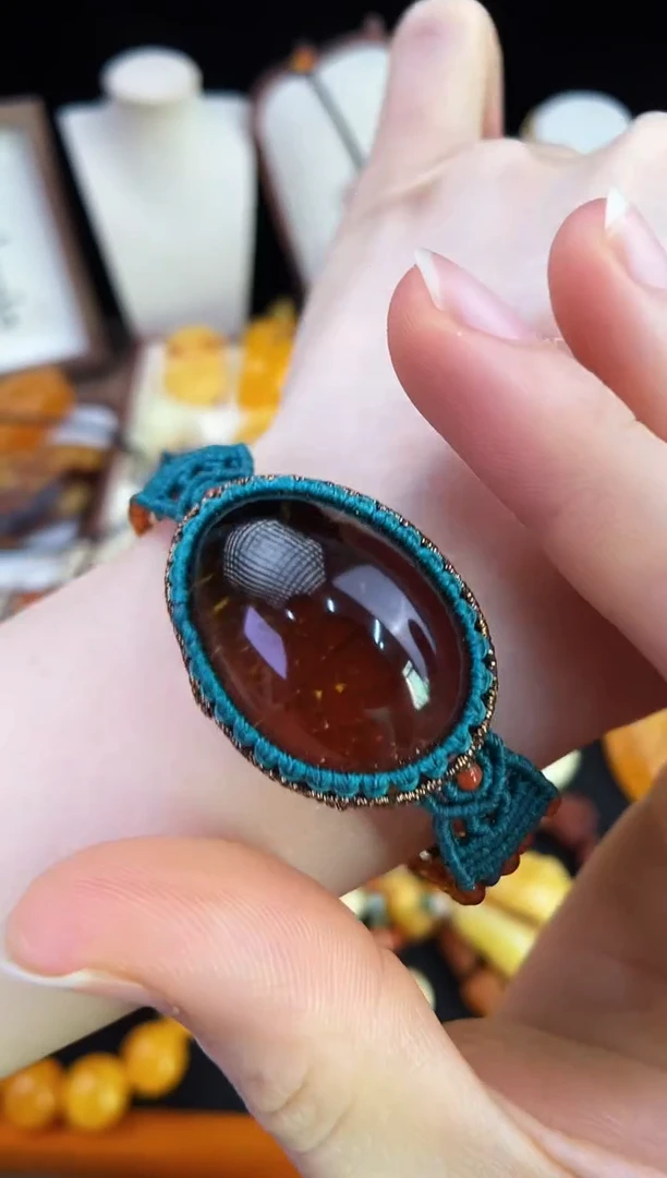 琥珀未镶嵌珠宝奇石柒月