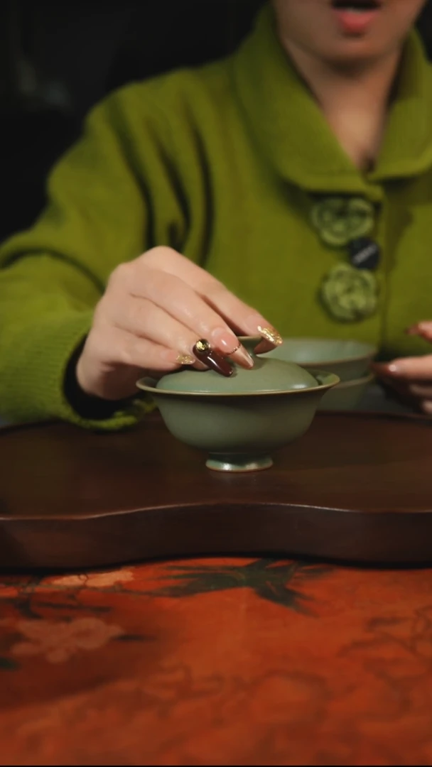 杯子瓷汝州原产地原矿仿古老釉q