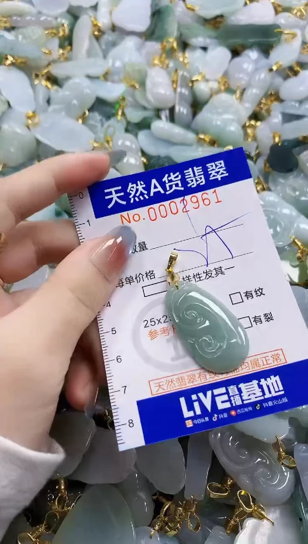 颈饰未镶嵌翡翠纯天然a货翡翠