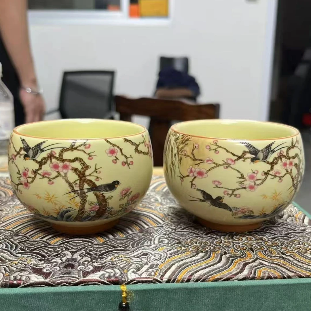 乘风茶器商品链接@@ZHTJ0014喜上眉梢主人杯不带礼盒