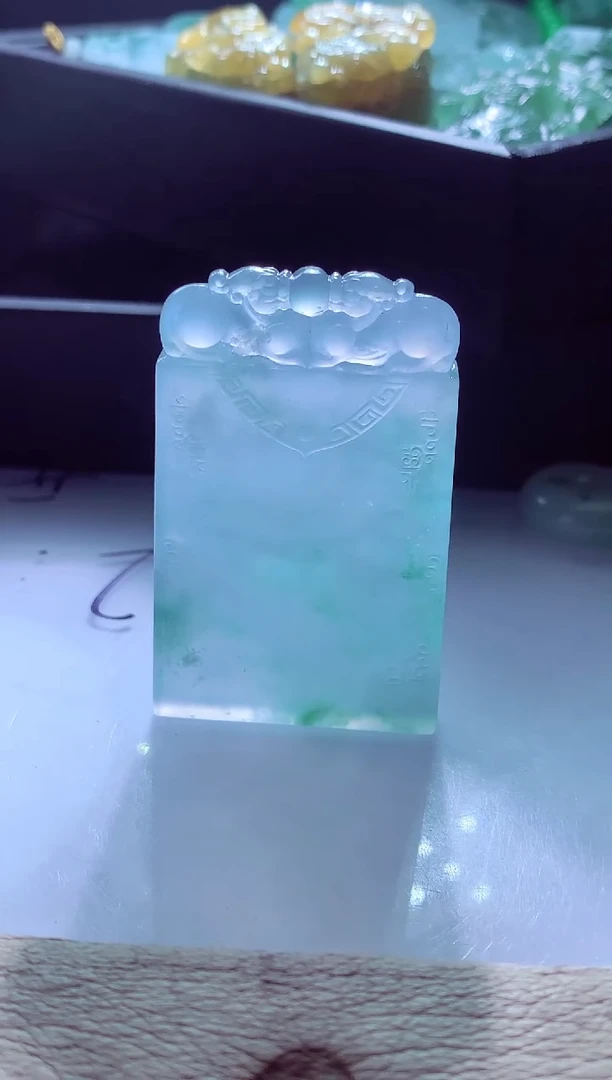 未镶嵌定制翡翠福*#翡翠毛货定制