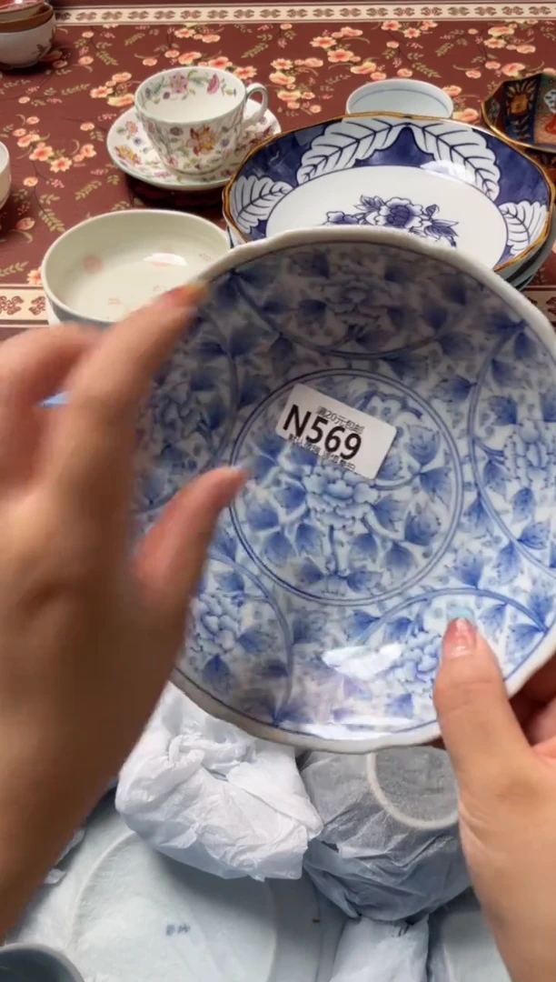 瓷片华***爸瓷器瓷器N569