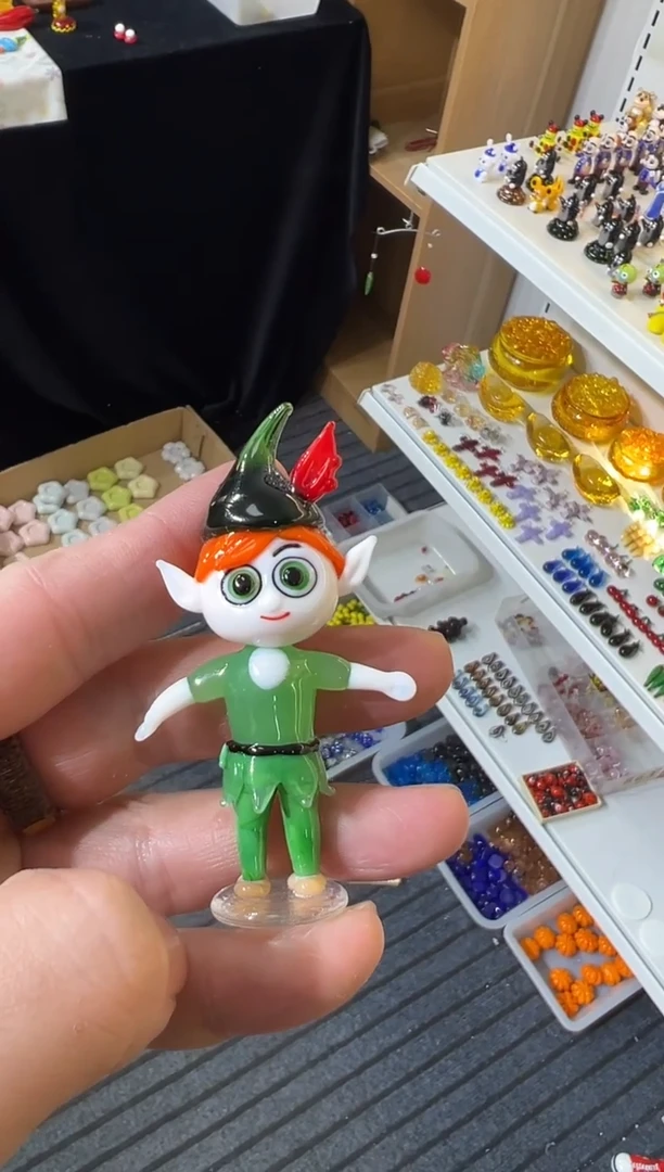 手工艺品琉璃彼得潘