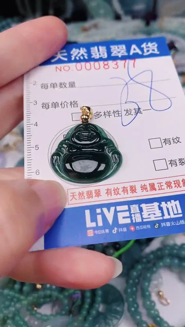 颈饰未镶嵌翡翠00008377