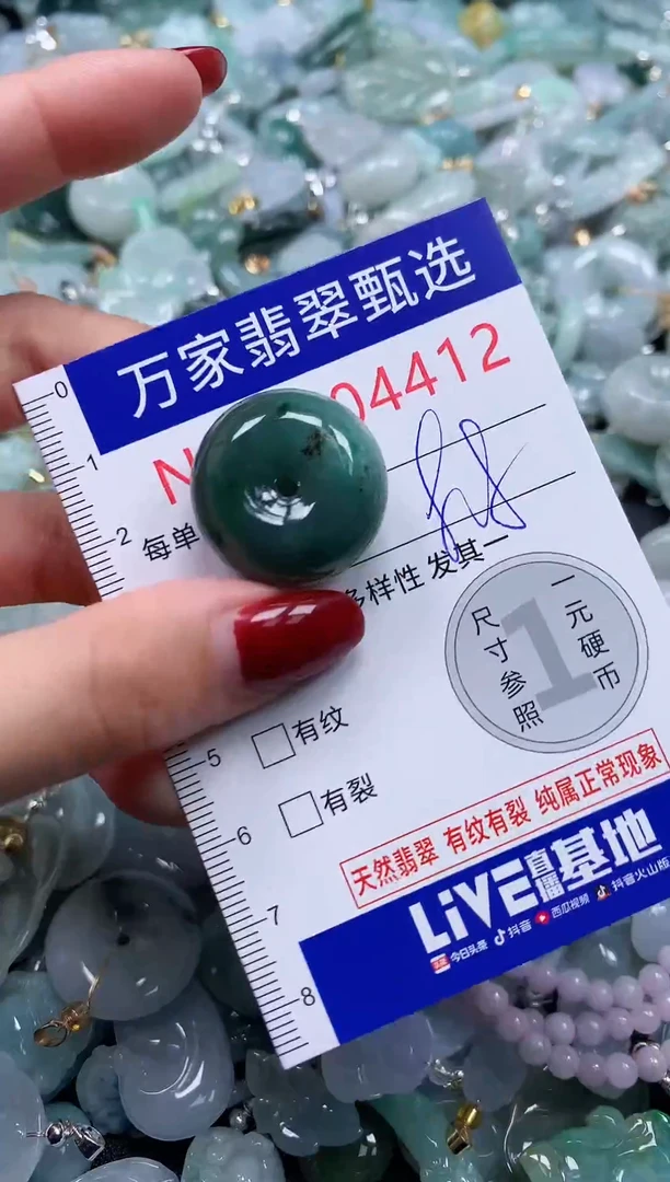 颈饰未镶嵌翡翠4412