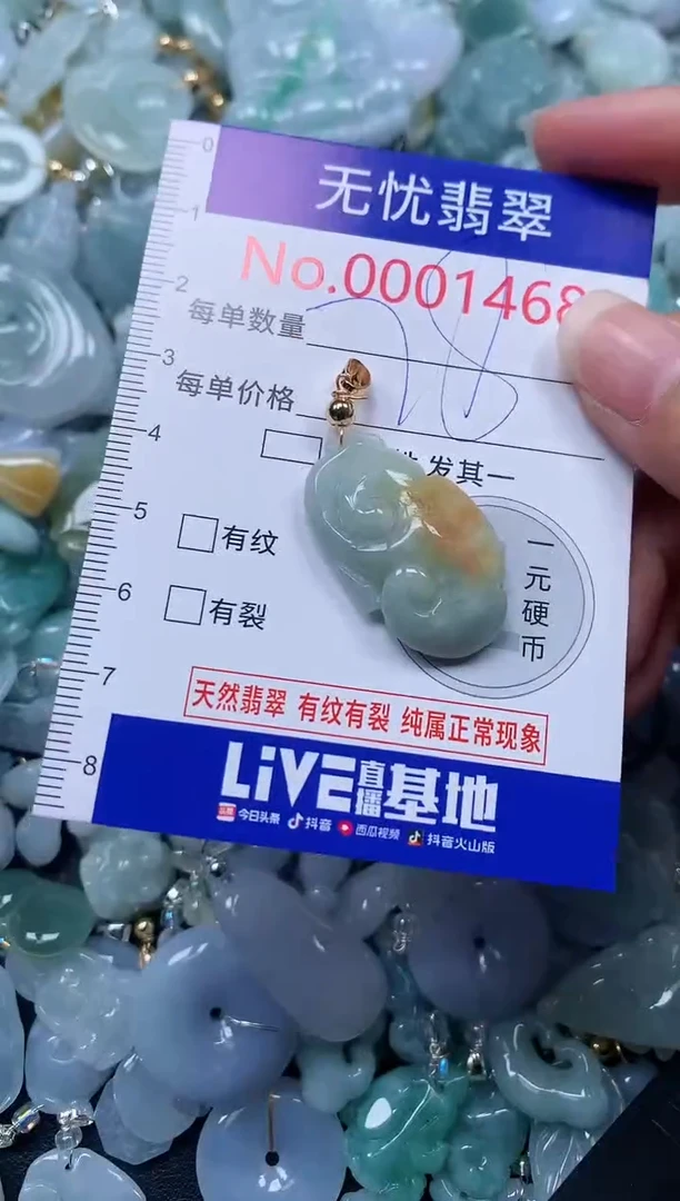 颈饰未镶嵌翡翠1468