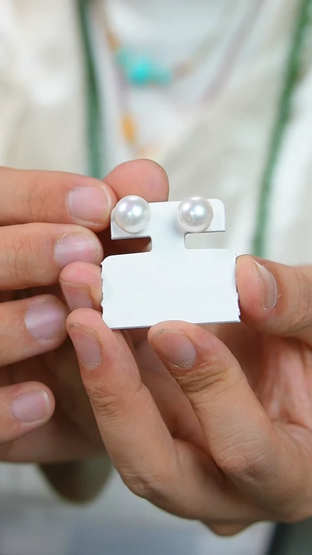 【闪购商品】淡水珍珠耳饰银S925镶嵌高货珍珠新年福利GG/1