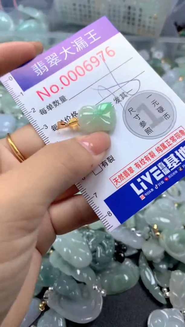 颈饰未镶嵌翡翠6976