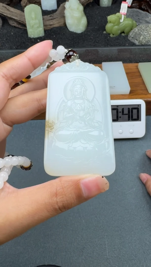 颈饰未镶嵌和田玉1