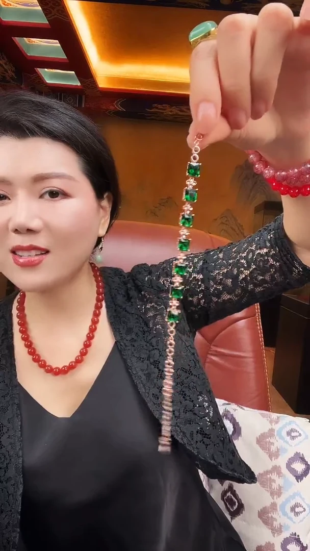 锆石铜合金高档手链