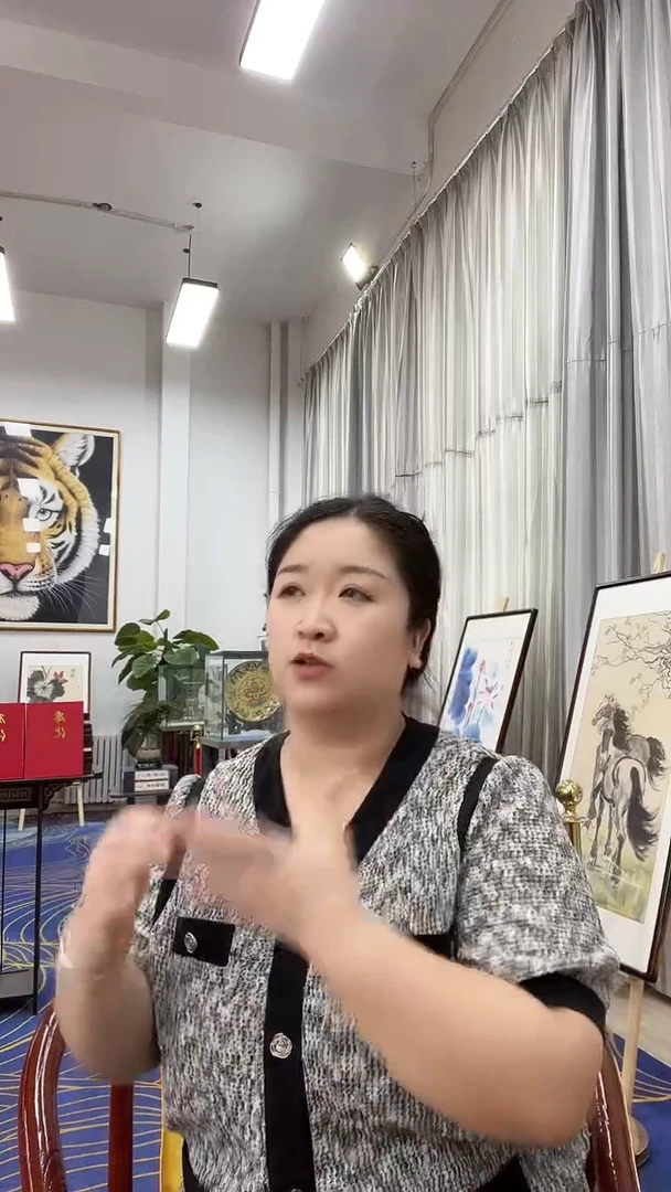 国画廖化老师国画作品
