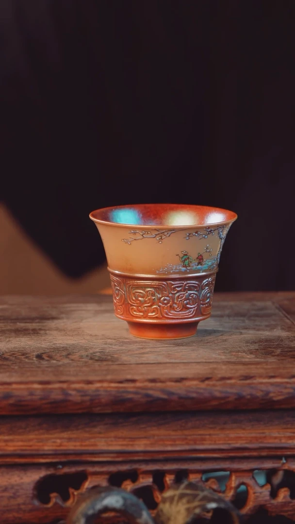 晴***路老昌号手工手绘茶器