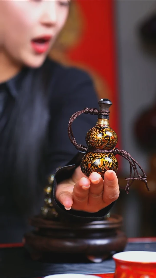 【闪购商品】JL024过年礼臻选大漆酒葫芦