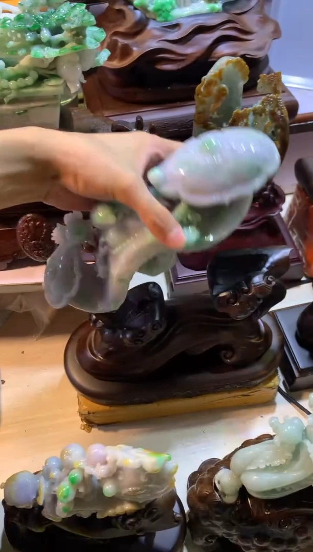 翡翠摆件未镶嵌用****3翡翠摆件