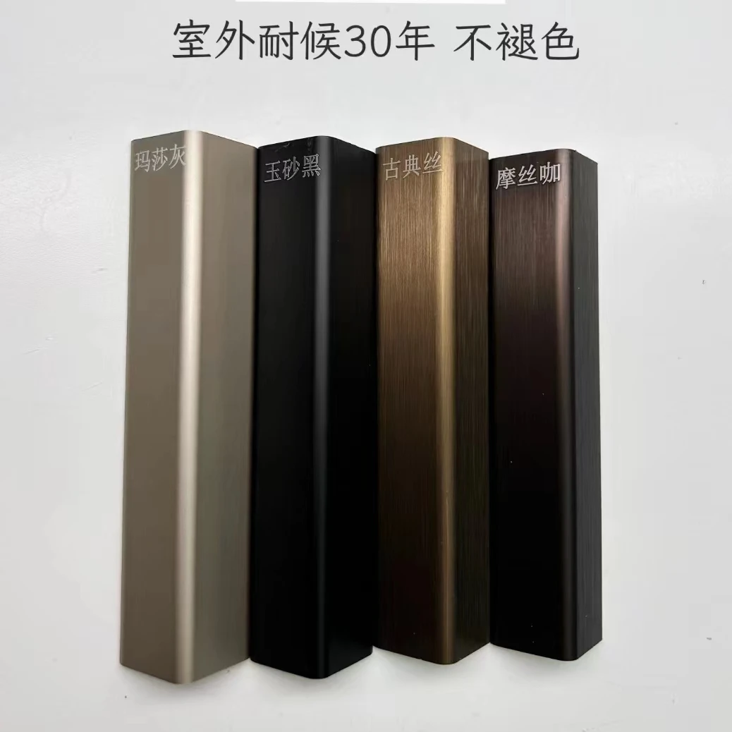 极简铝合金护角条金属护角2.5米一根1.81.8cm