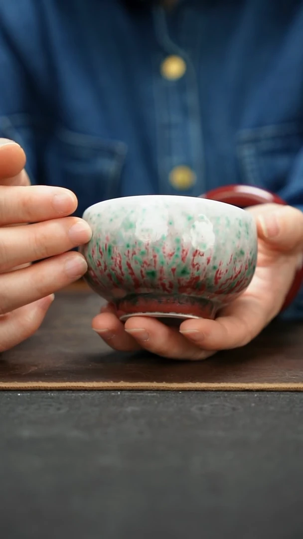 杯景德镇美人醉罗汉杯