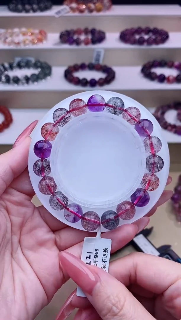 未镶嵌手串水晶仙女超七10m+