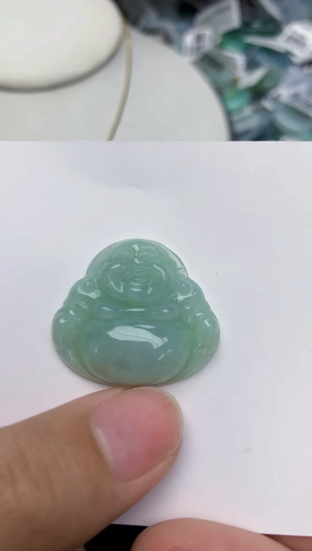 翡翠挂件未镶嵌天然翡翠a货