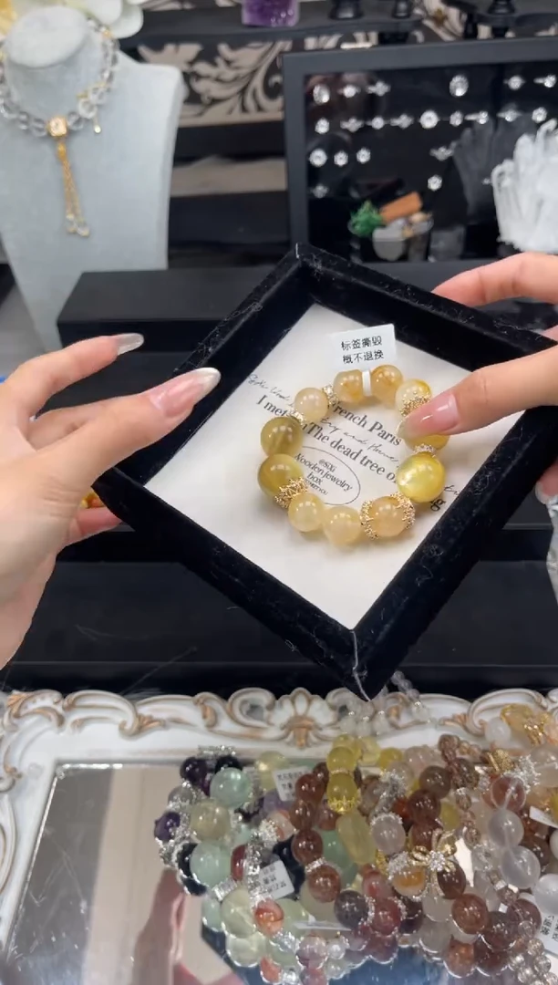 【闪购商品】水晶手链未镶嵌天然水晶 多样性发货