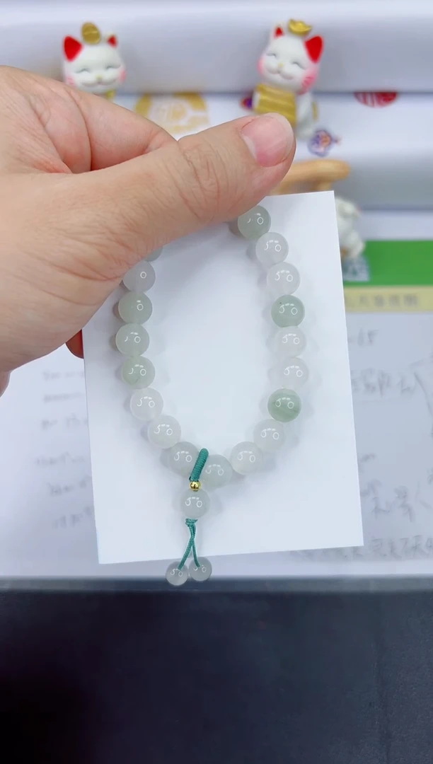 【闪购商品】石英质玉手镯未镶嵌999手串