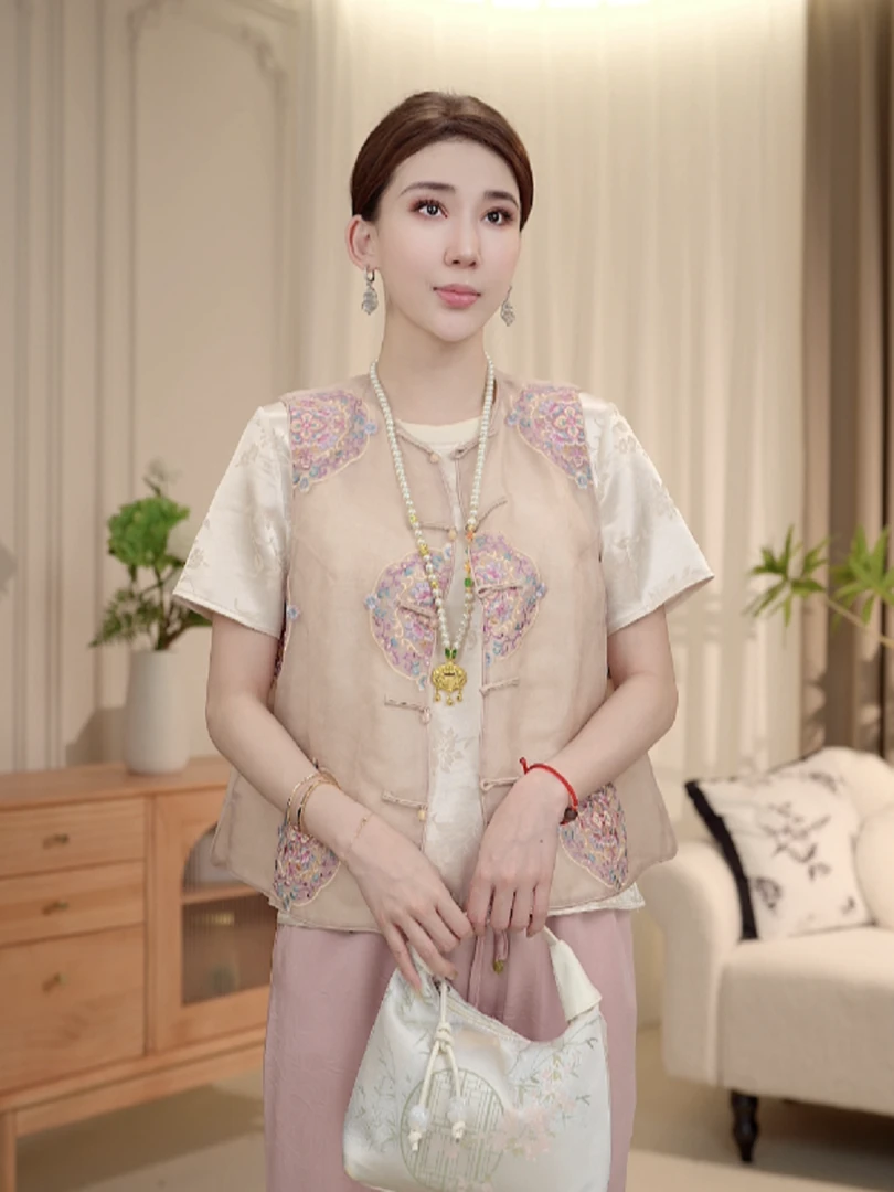 【宝相团花】轻透新中式国风刺绣欧根纱2025B5758—小璐