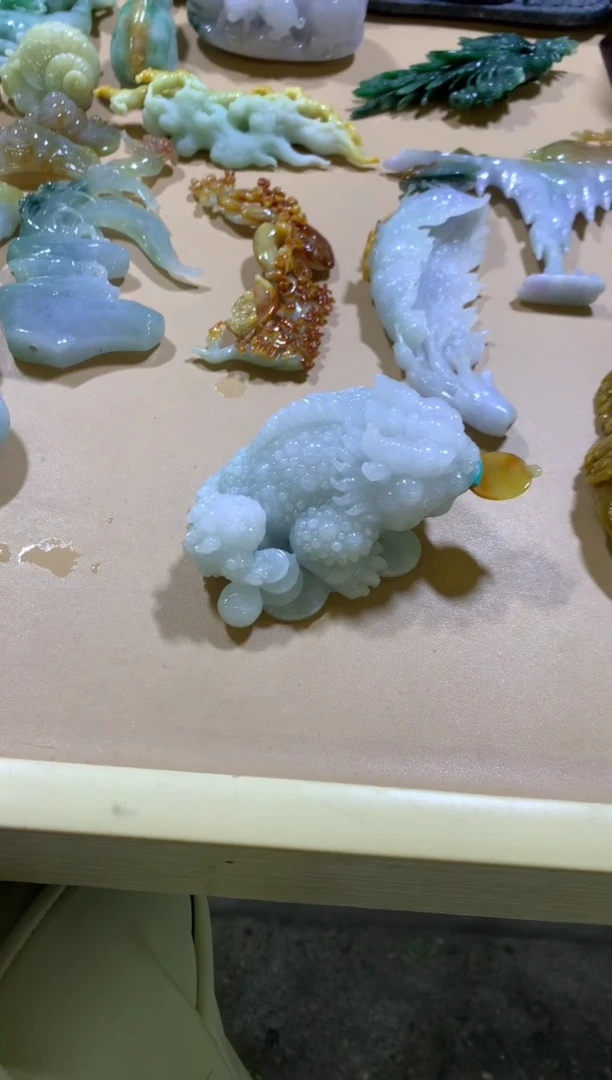 未镶嵌摆件翡翠用****3翡翠摆件