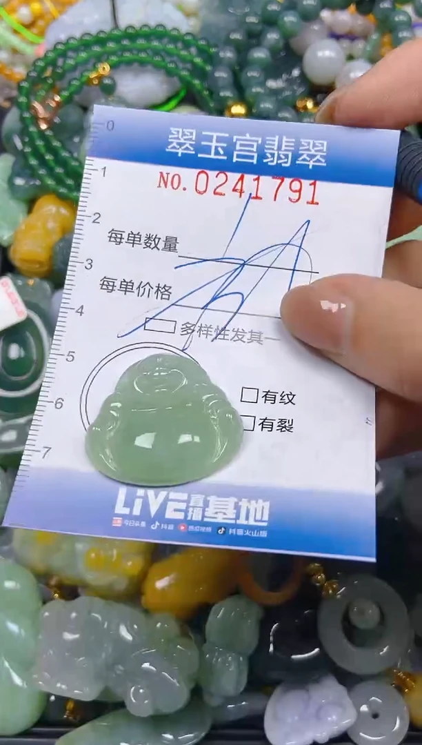 颈饰未镶嵌翡翠闪购C0241791多样性发其一