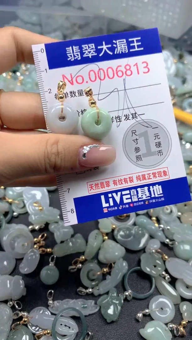 颈饰未镶嵌翡翠6813