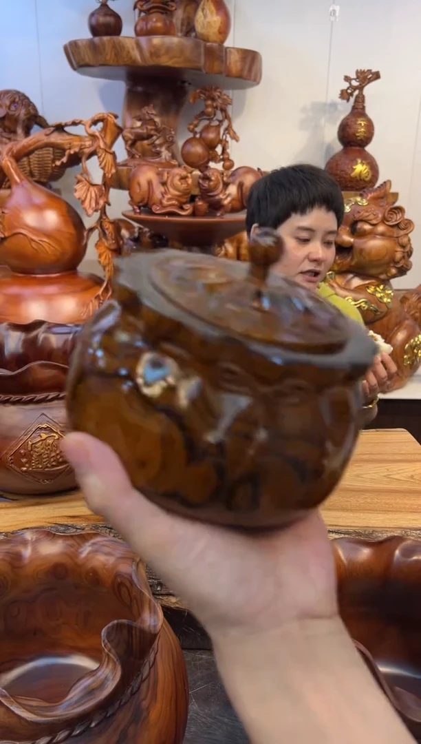 木HL手工创意哦收纳罐