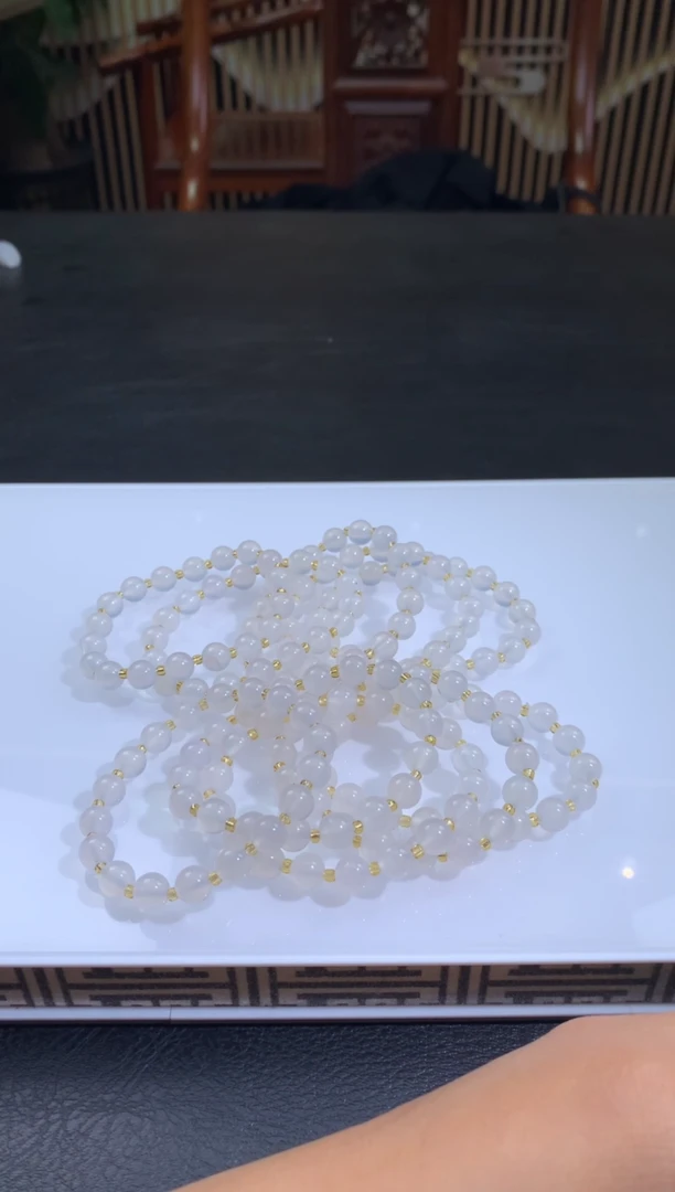 未镶嵌手链玛瑙/玉髓多样性发一件