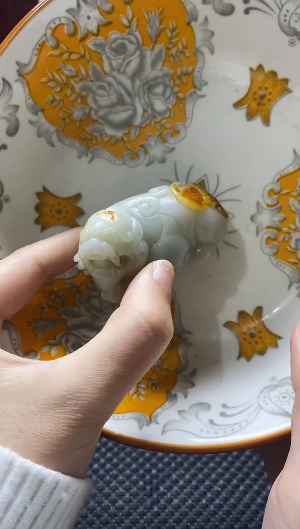 瓷片瓷片 瓷器 摆件 1个