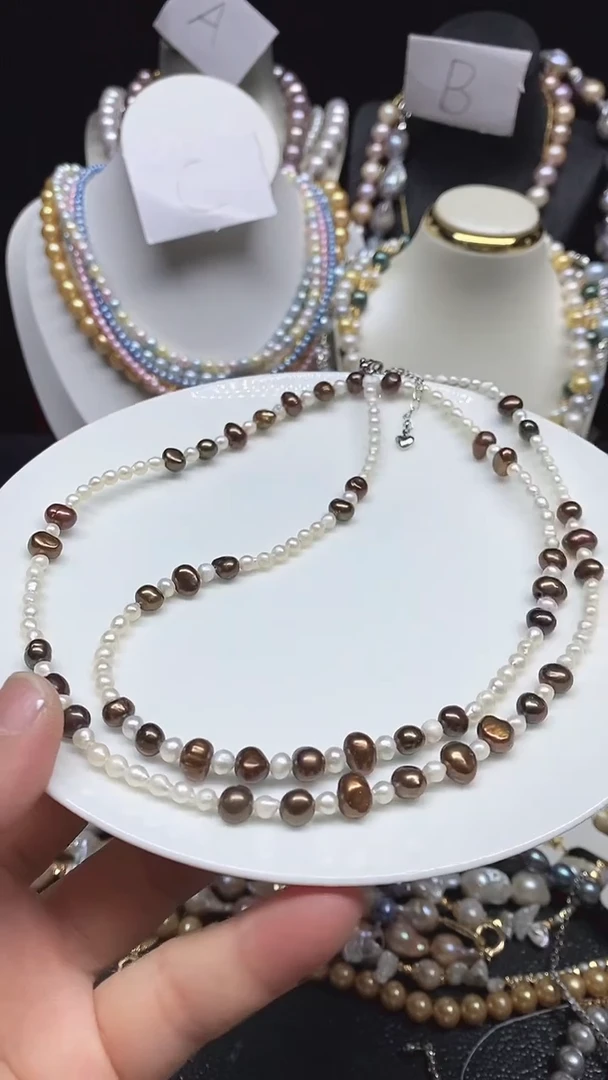 【闪购商品】淡水珍珠颈饰未镶嵌多人