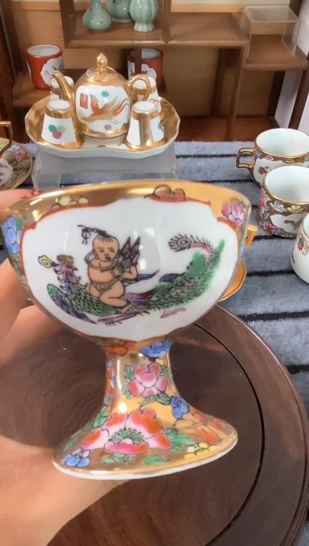 其他微瑕景德镇窑厂瓷摆件单件