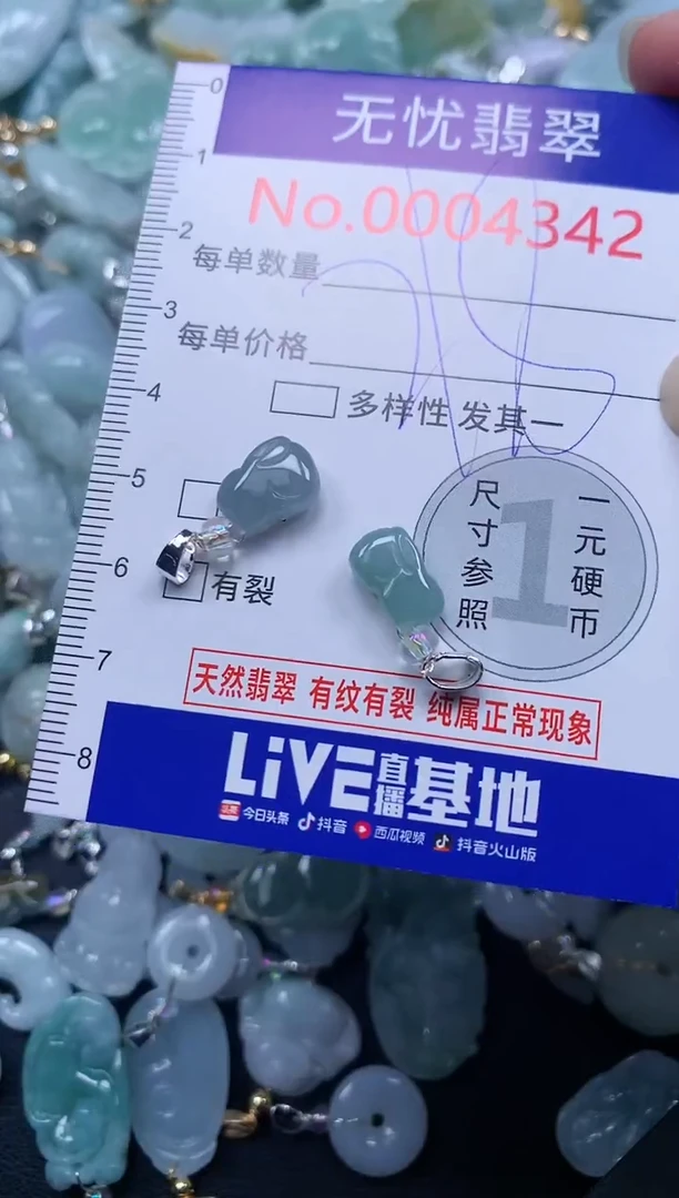 颈饰未镶嵌翡翠4342