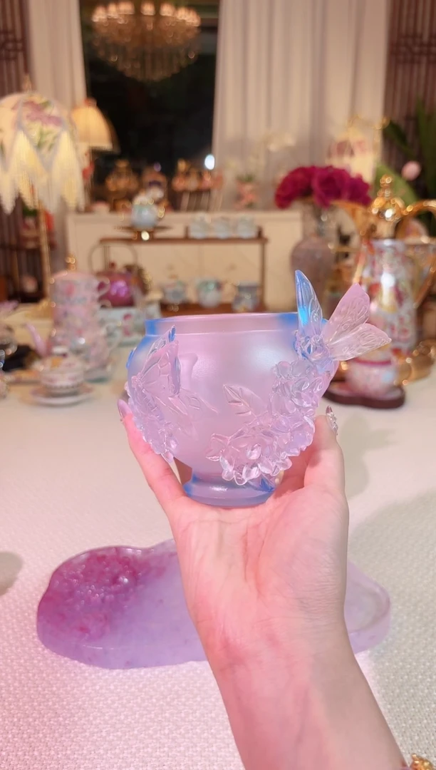 瓷卡普拉---绣球花 建水